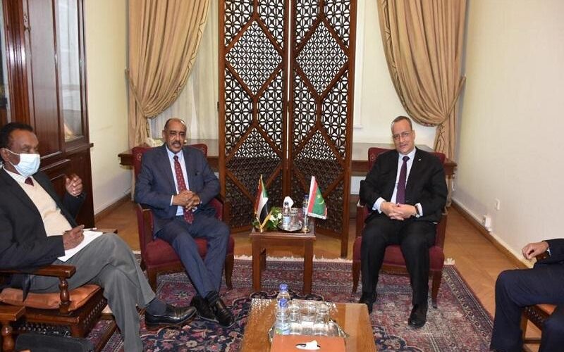 وزير الخارجية المكلف يلتقي نظيره الموريتاني