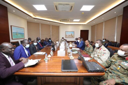 دقلو يرأس إجتماع لجنة تنفيذ إتفاق سلام جنوب السودان
