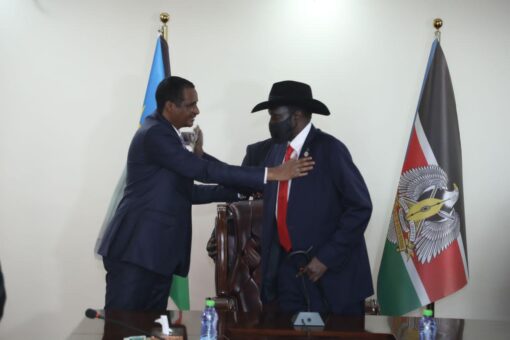سلفاكير يستقبل دقلو ويوافق على مقترح السودان بشأن الترتيبات الأمنية