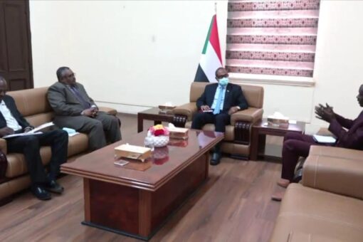 د.عبدالباقي يلتقي مدير المعارض والمؤتمرات بالشركة السودانيةللمناطق والأسواق الحرة