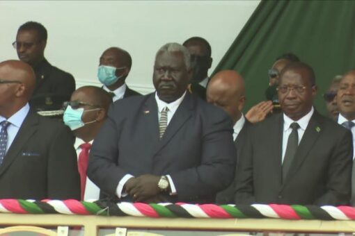 مالك عقار يشارك في مراسم تشييع الرئيس الكيني السابق كيباكي