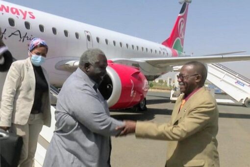 عضو السيادي عقار يعود للبلاد بعد زيارة رسمية لجمهورية كينيا