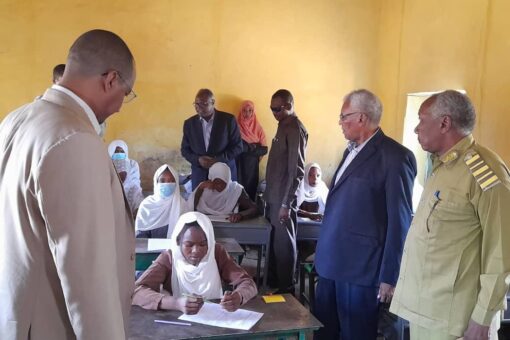 إنطلاق إمتحانات شهادة الأساس بجنوب دارفور