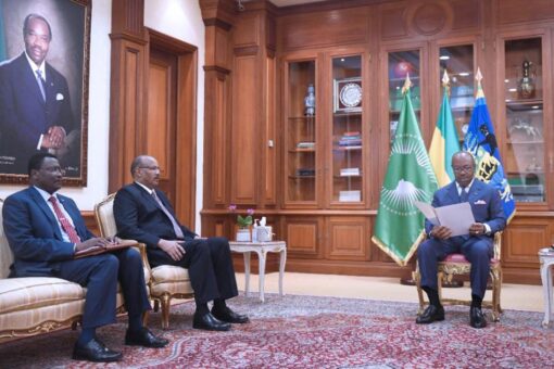 السودان و الغابون يبحثان تعزيز العلاقات الثنائية