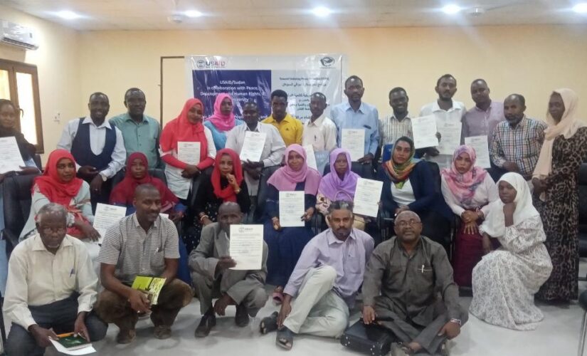 ختام برنامج التثقيف المدني للصحفيين بشمال دارفور