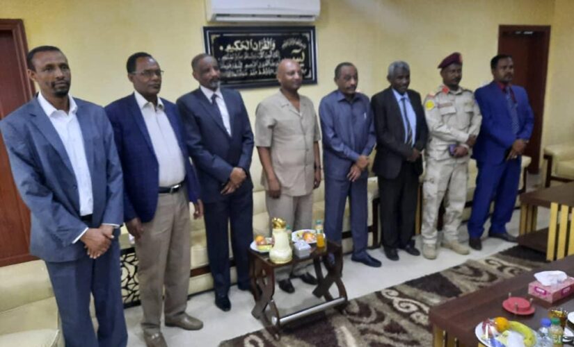 والي القضارف يستقبل قنصل أثيوبيا بالقضارف