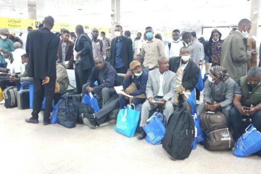 وصول ( 145 ) مواطنا سودانيا من طرابلس